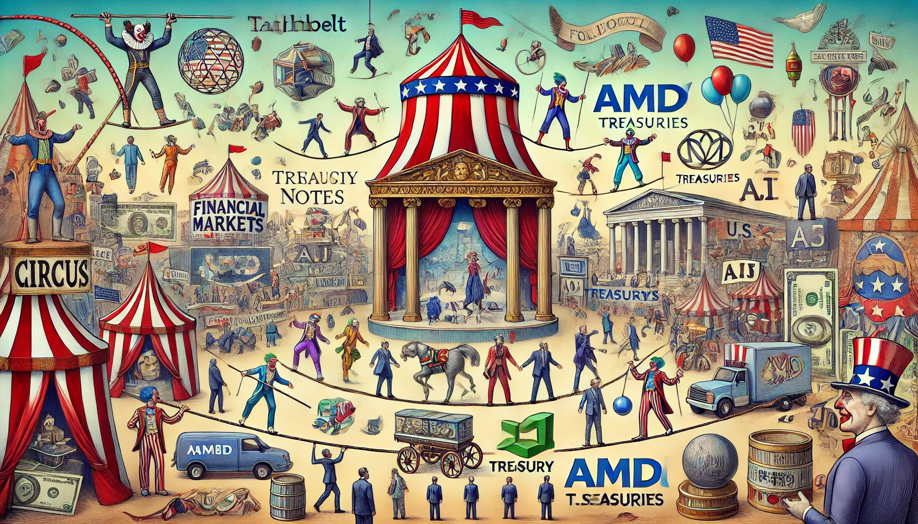 Alphabet and Treasuries rally