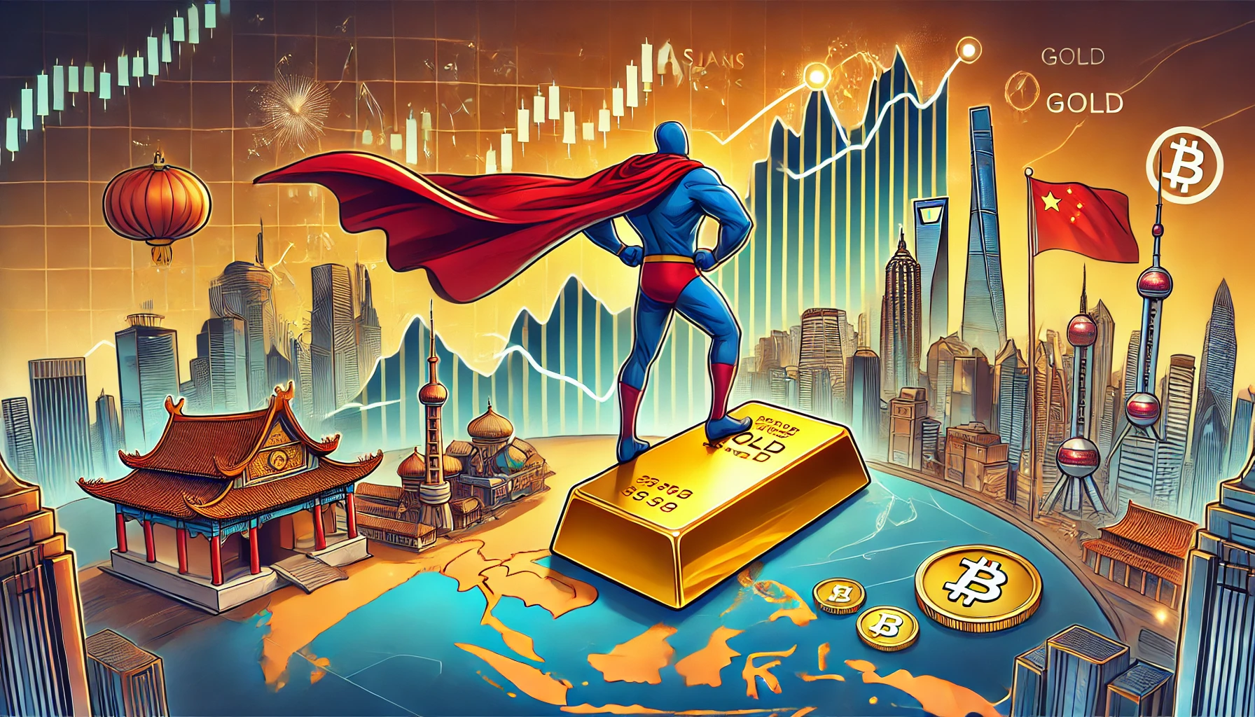 Gold Asian Market