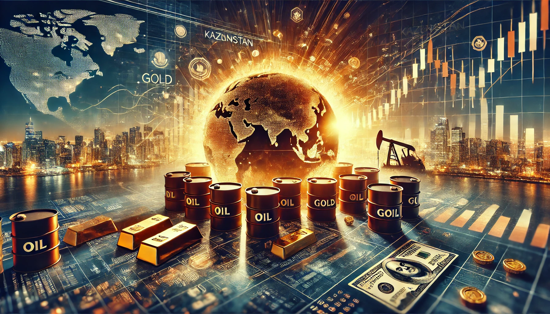 commodities gold and oil