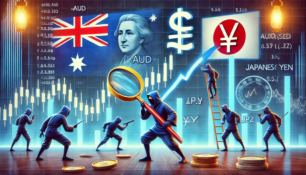 AUD JPY bearish pattern trading
