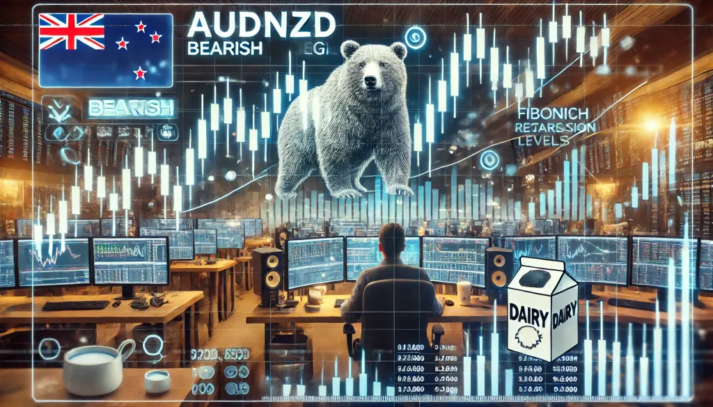 AUDNZD bearish market tactics