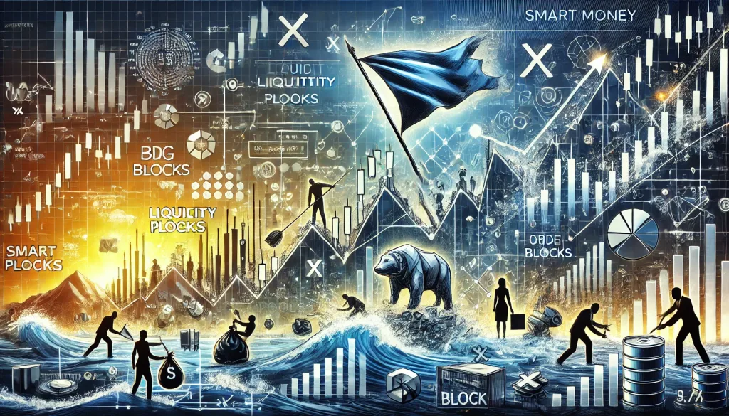 Bearish flag smart money tactics