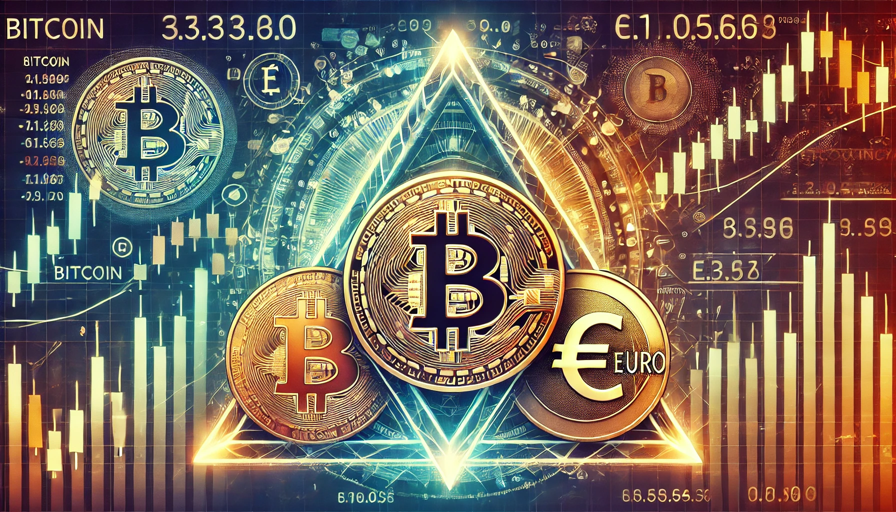 Bitcoin vs Euro technical pattern tactics