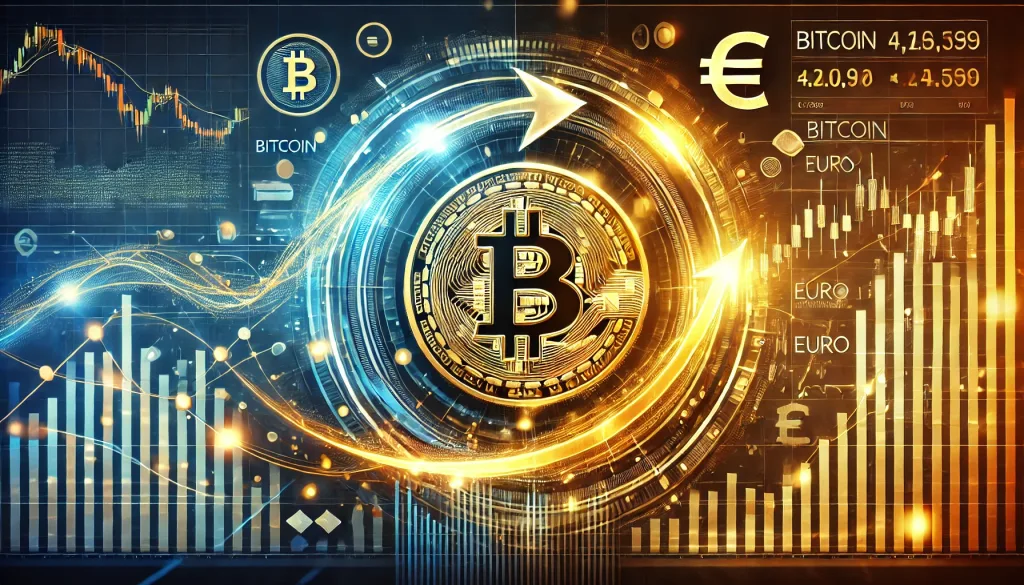 Bitcoin Euro trading trends