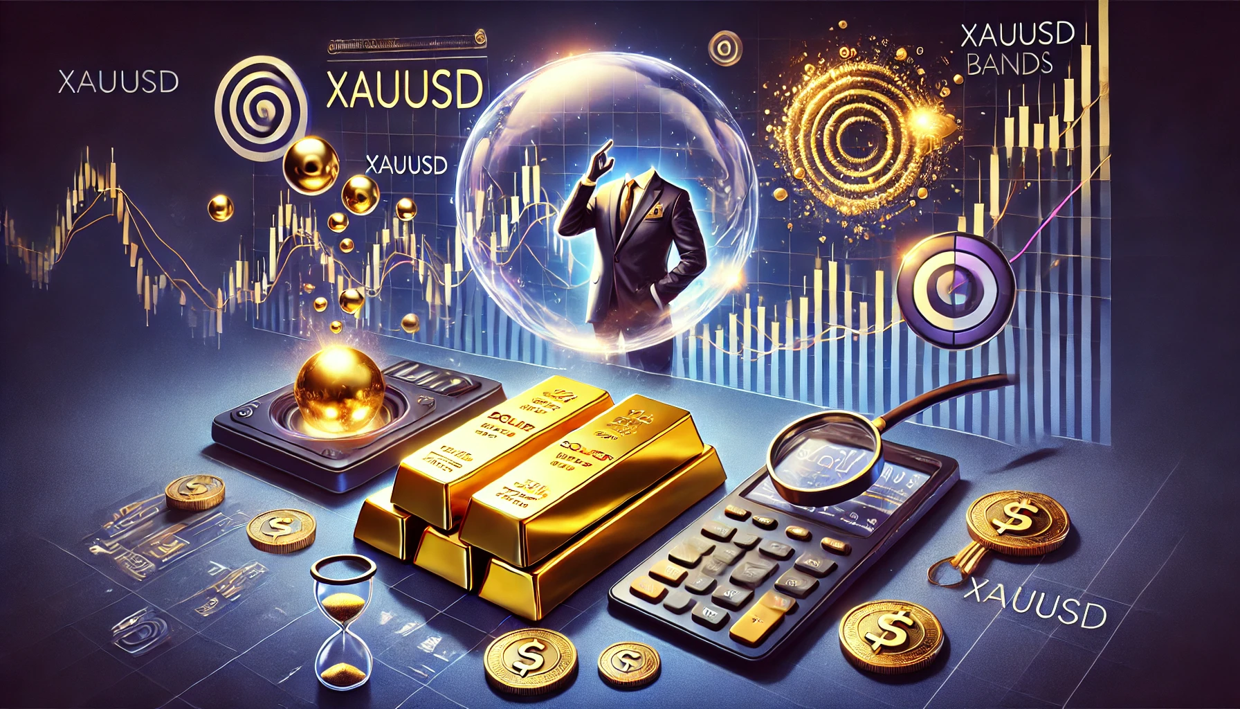 Bollinger Bands trading technique for XAUUSD