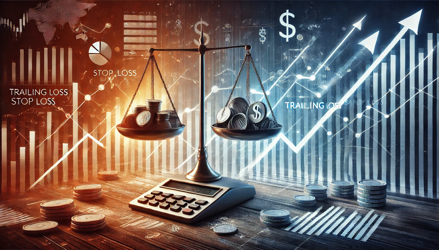 Budget balance strategy with trailing stop loss