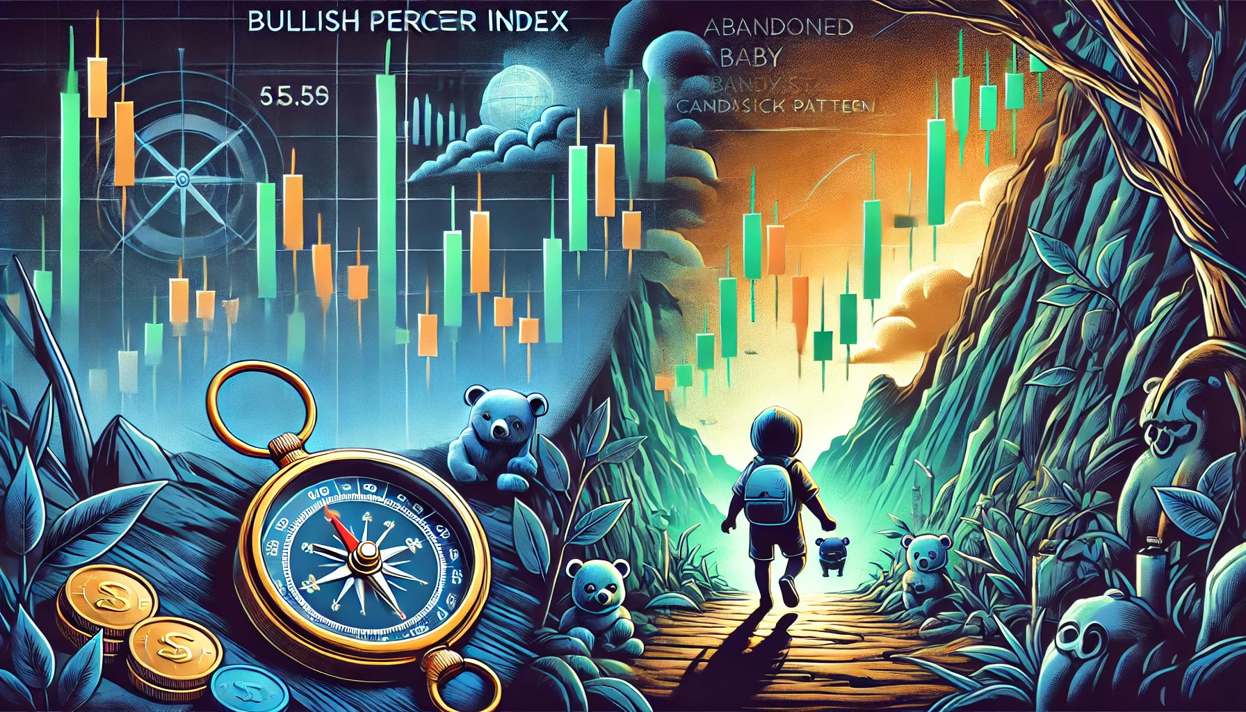 Bullish Percent Index and Abandoned Baby technique