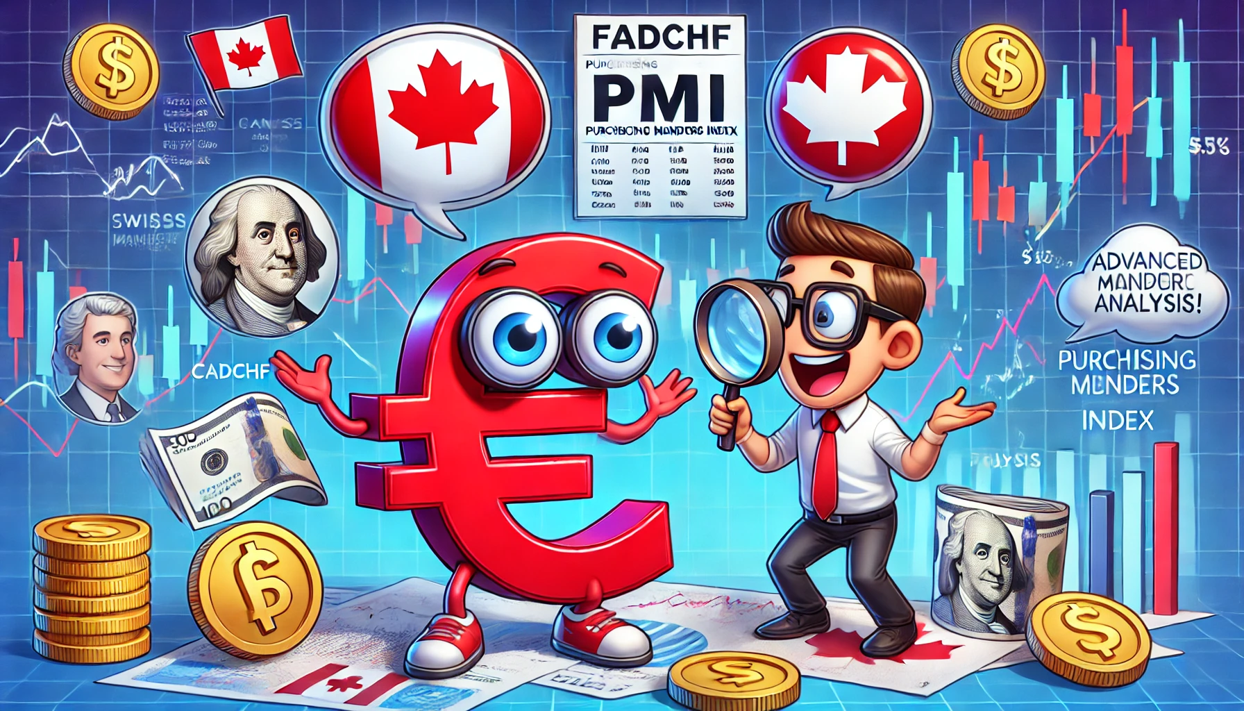 CADCHF trading with PMI insights