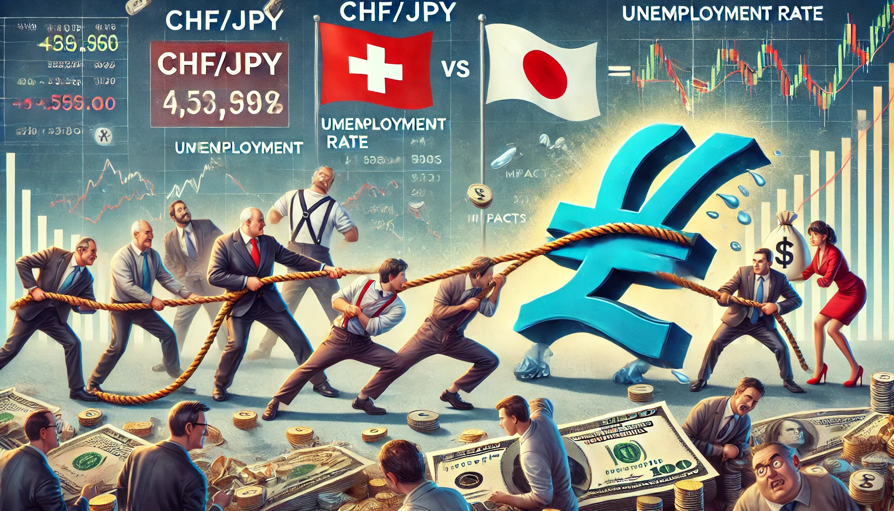 Trading CHF/JPY with unemployment insights