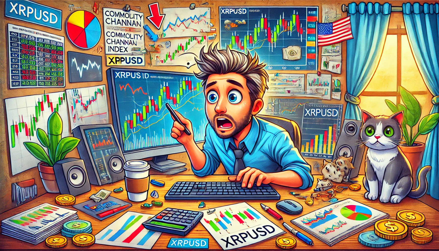 CCI trading technique for Ripple
