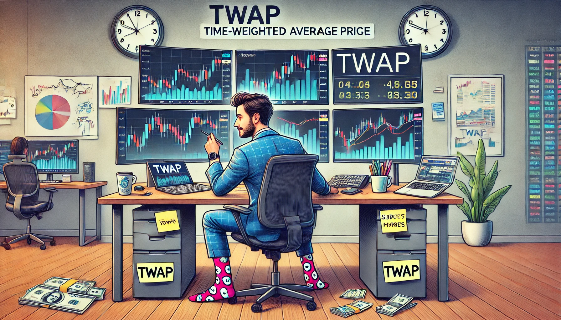 Time-weighted average price in contraction