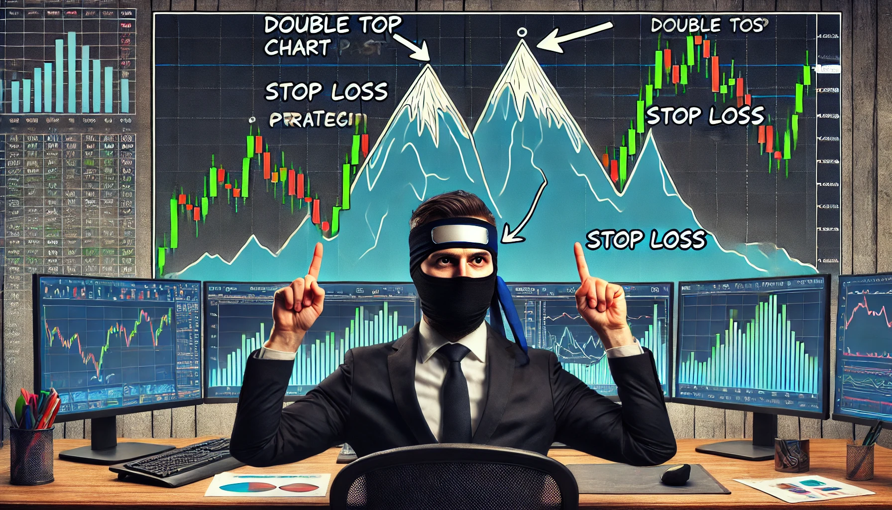 Double top trading technique