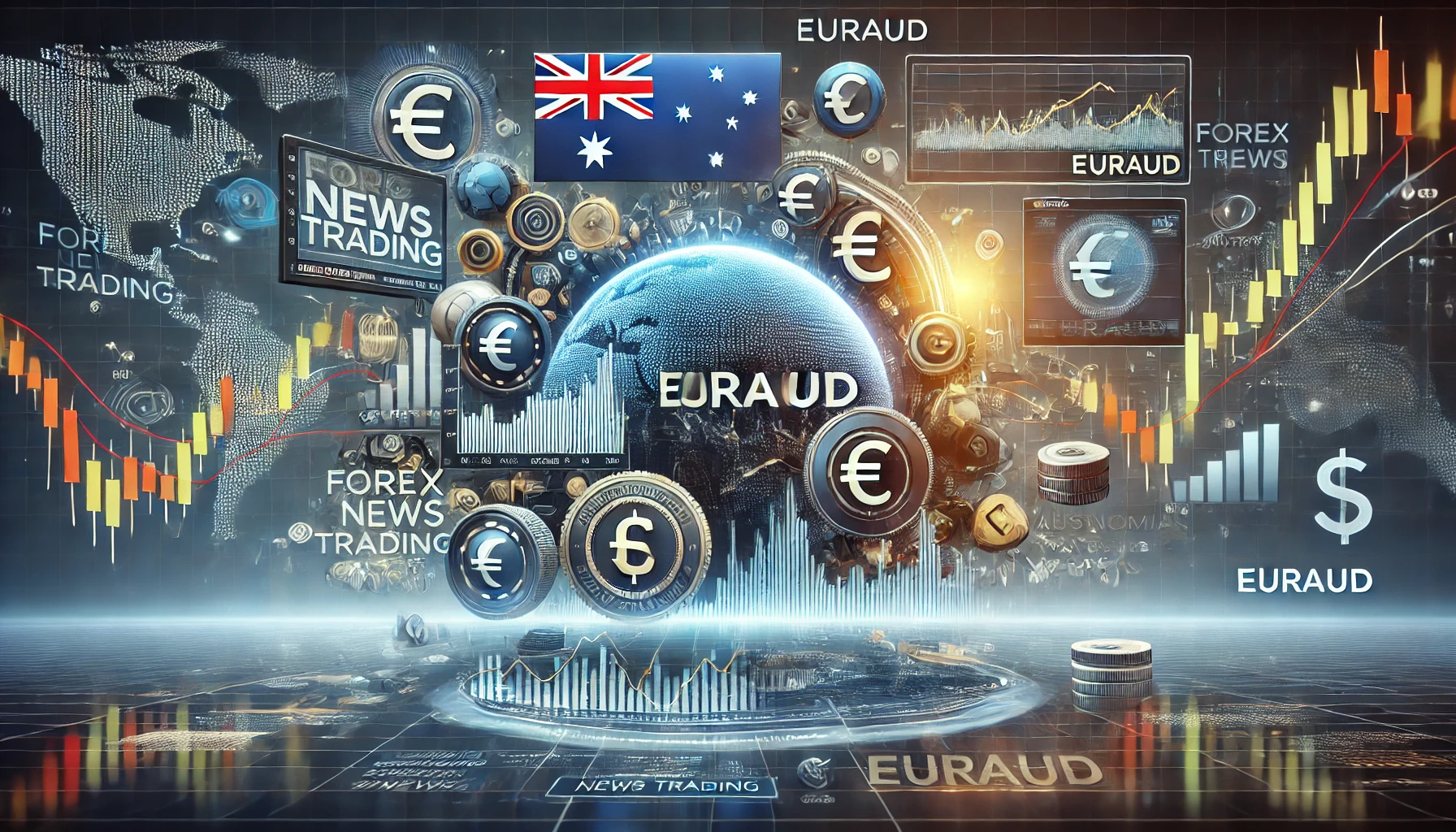 EURAUD news trading strategy