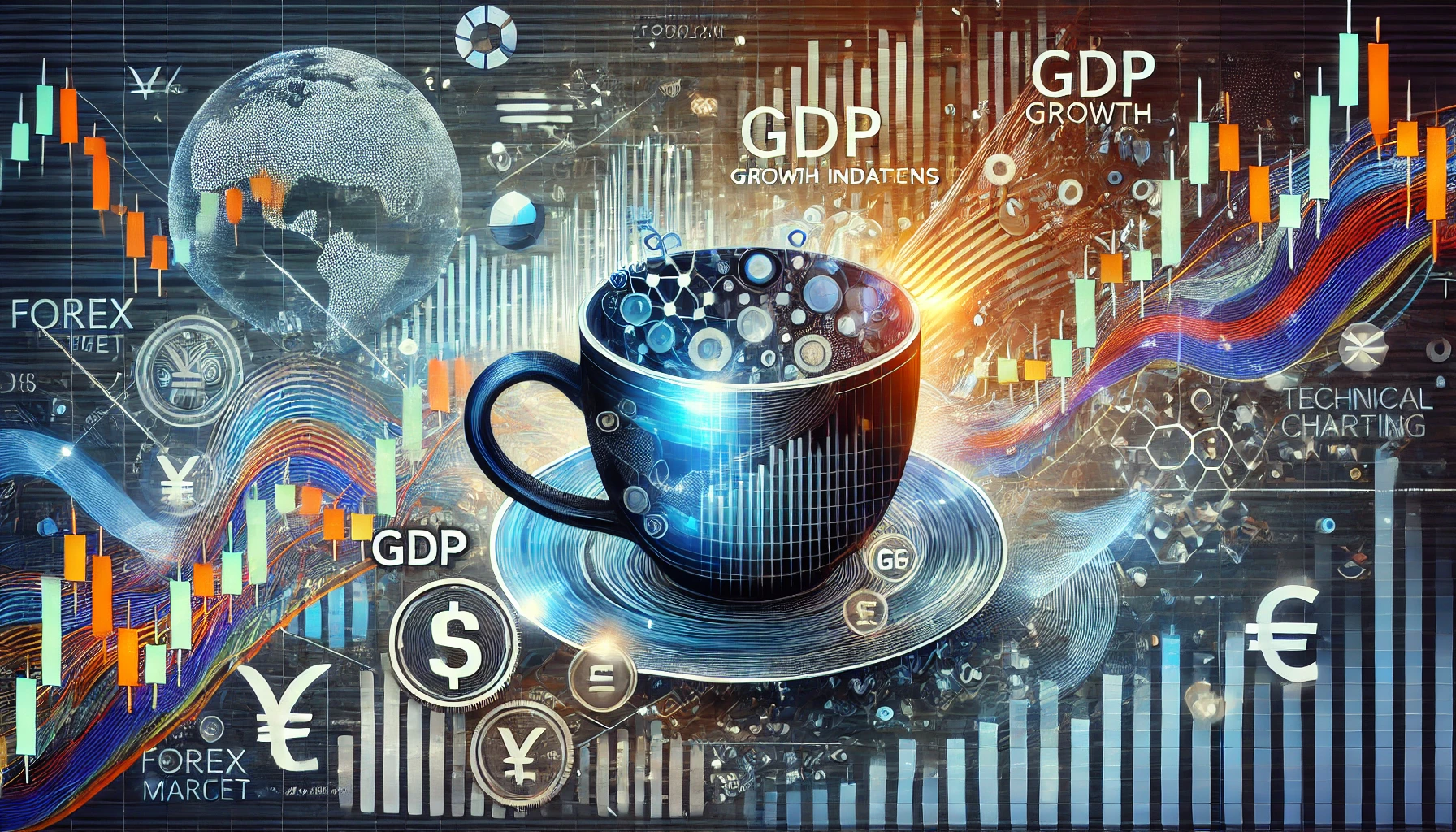 GDP and Cup-and-Handle in Forex
