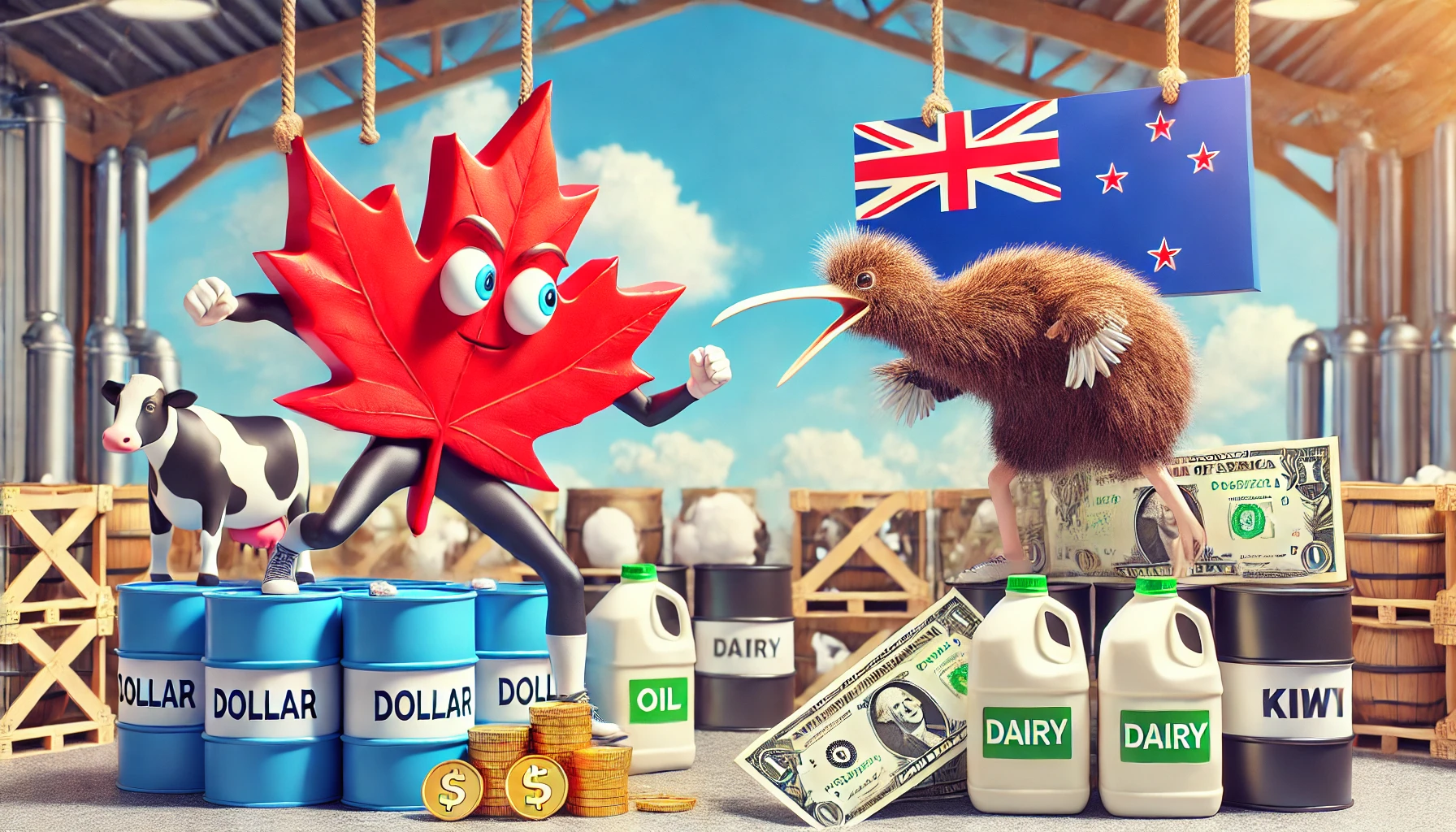 Hedging strategies for CAD/NZD
