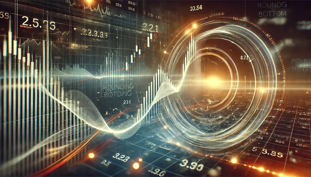 High-frequency trading combined with rounding bottom