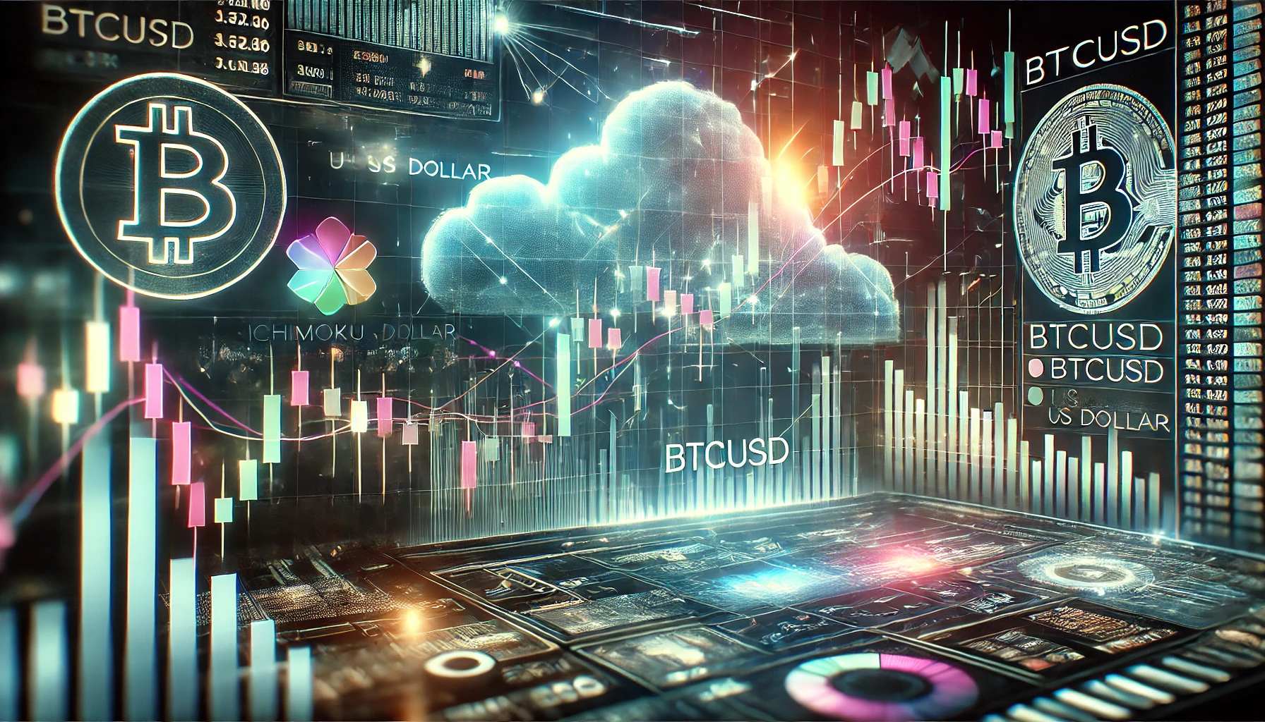 Ichimoku Cloud strategy for BTCUSD