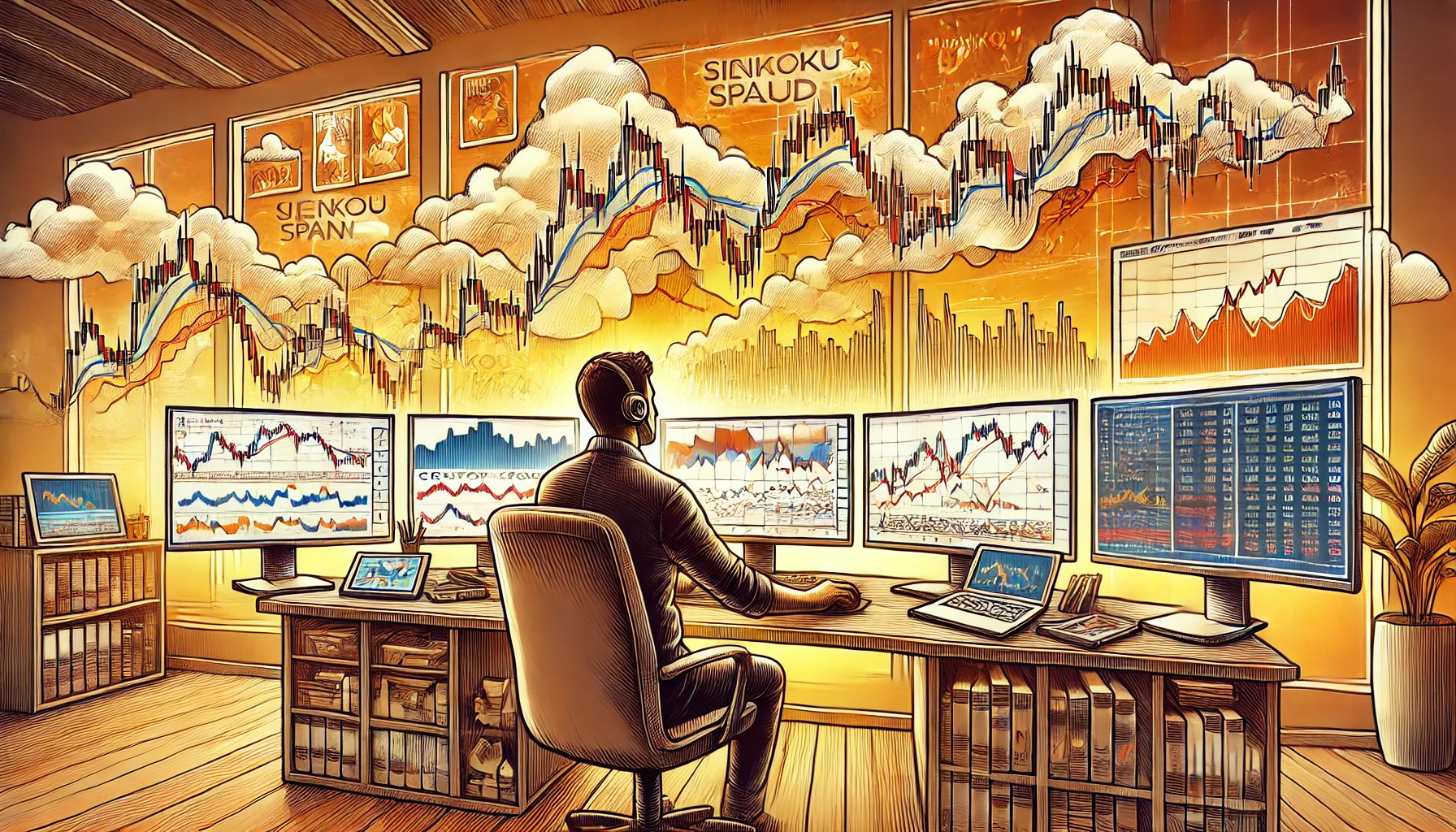 Ichimoku Cloud strategy for sideways market