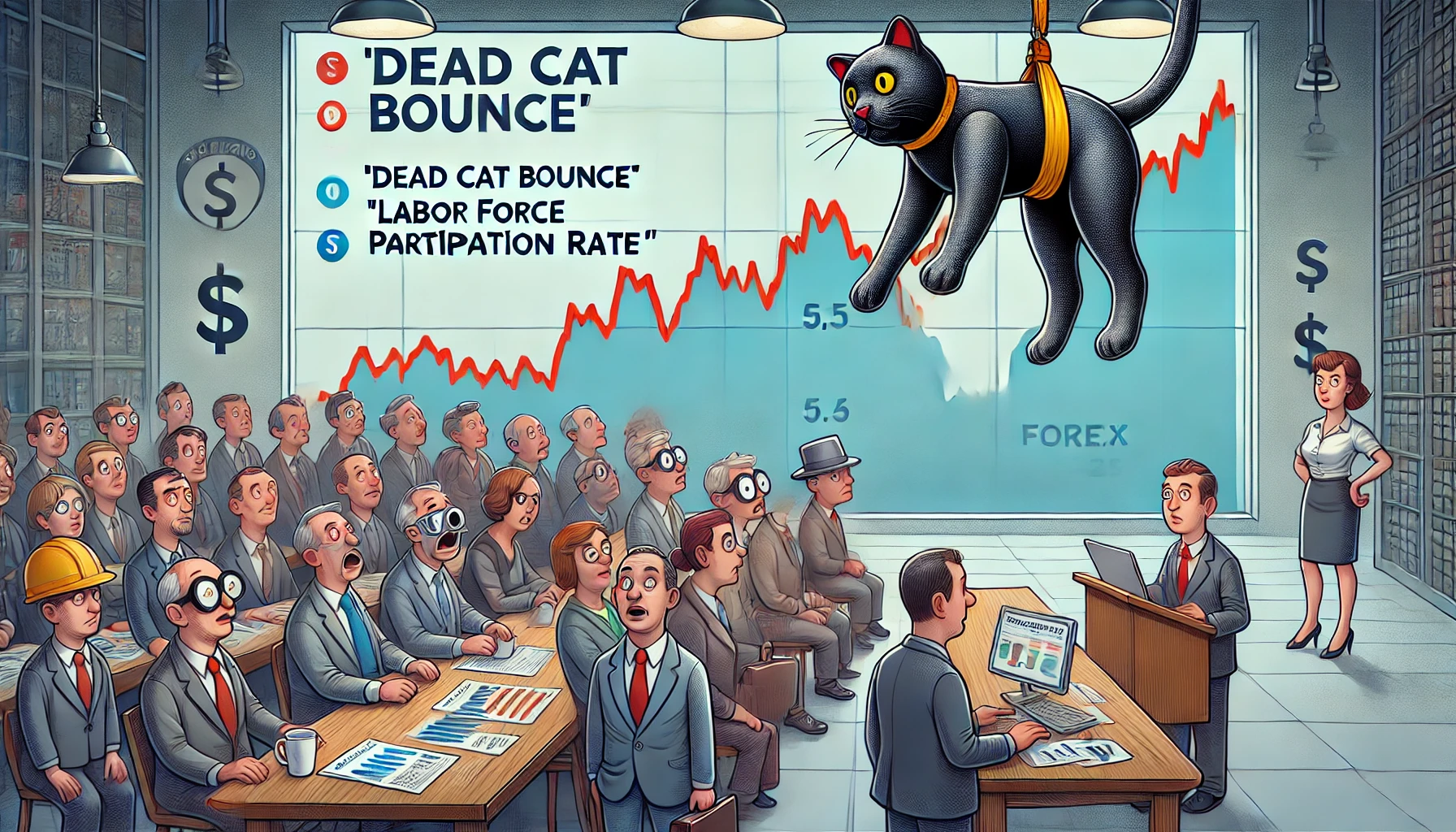 Labor force participation rate analysis for Forex trading