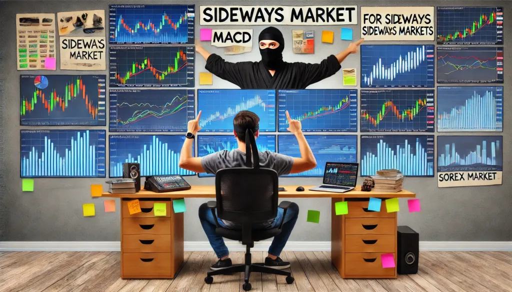 MACD trading technique for flat markets