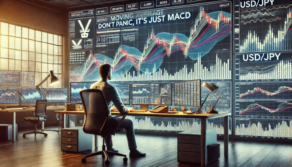 MACD trading technique for USD/JPY