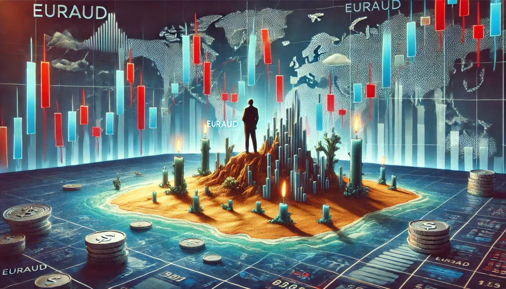 Island reversal strategy for EURAUD