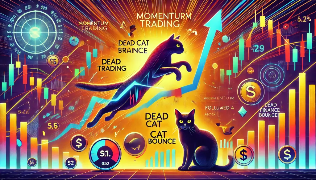How to trade dead cat bounce momentum