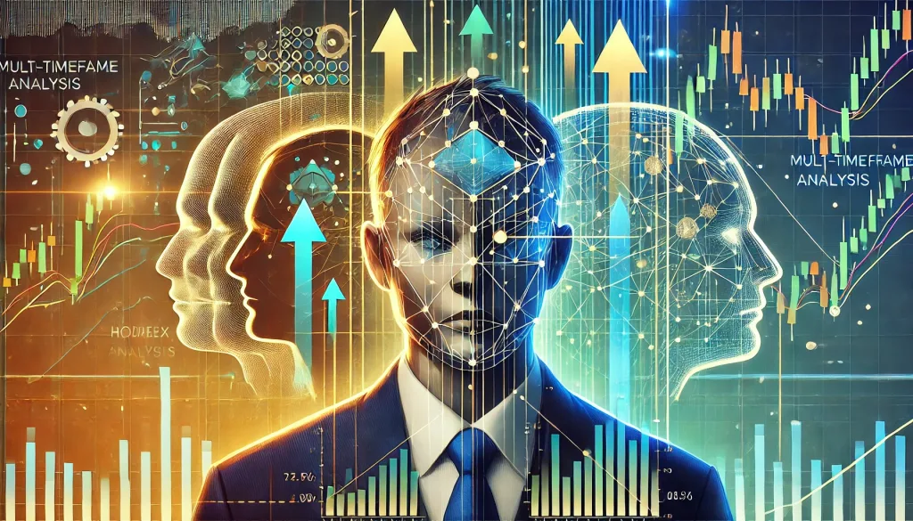 Multi-timeframe analysis for head and shoulders