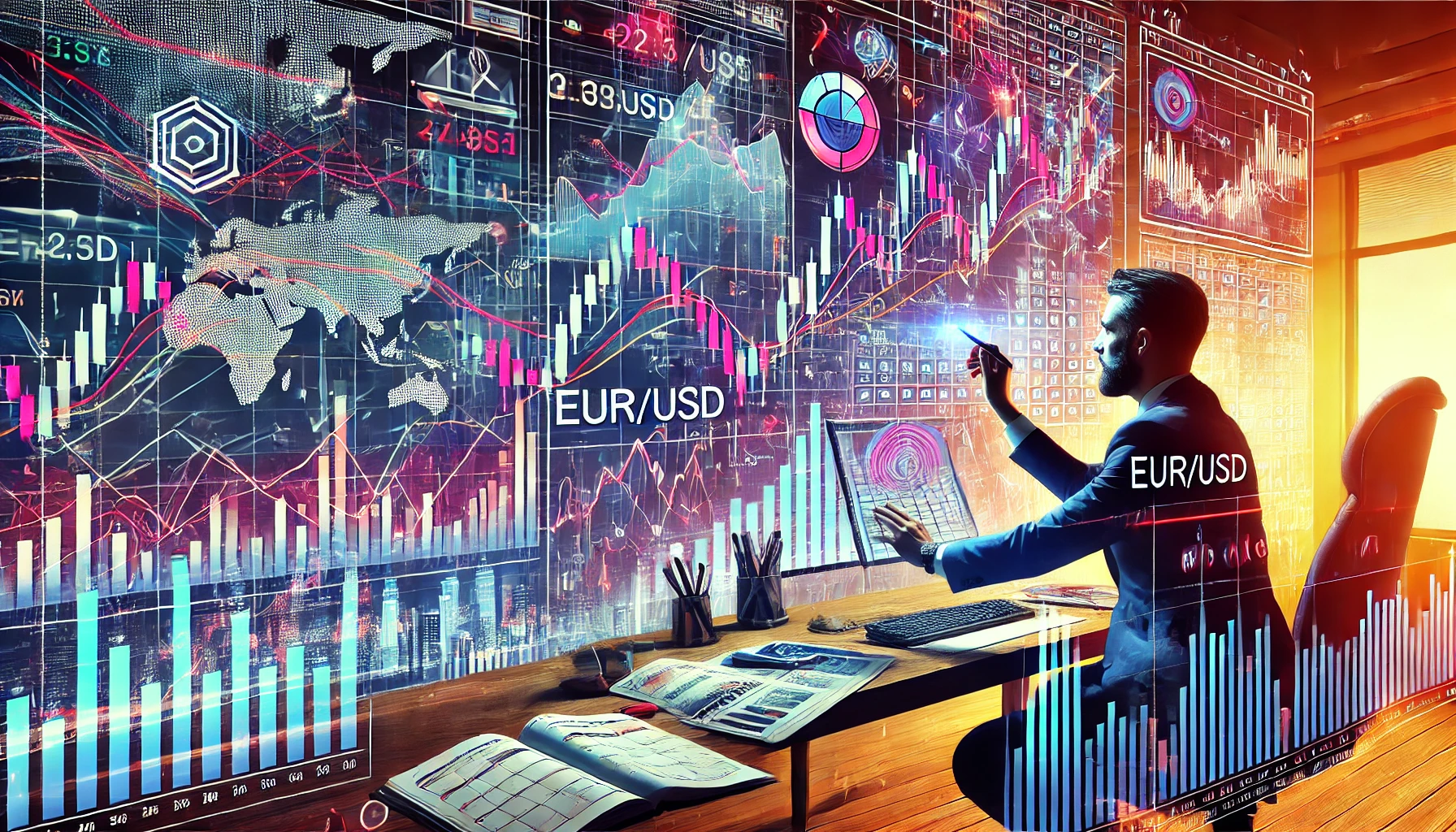 Multi-timeframe analysis for EUR/USD