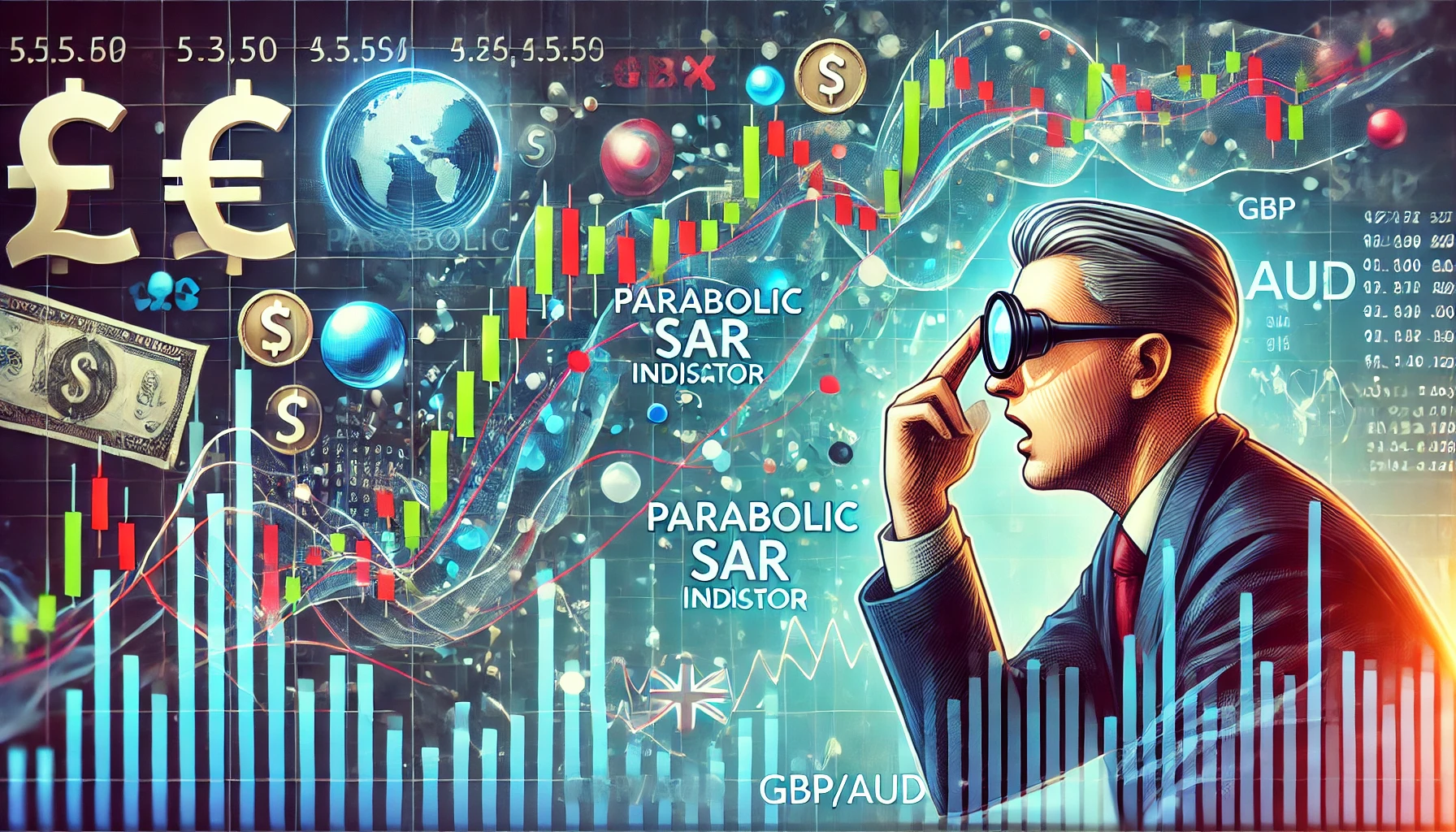 Parabolic SAR technique for GBP/AUD trading