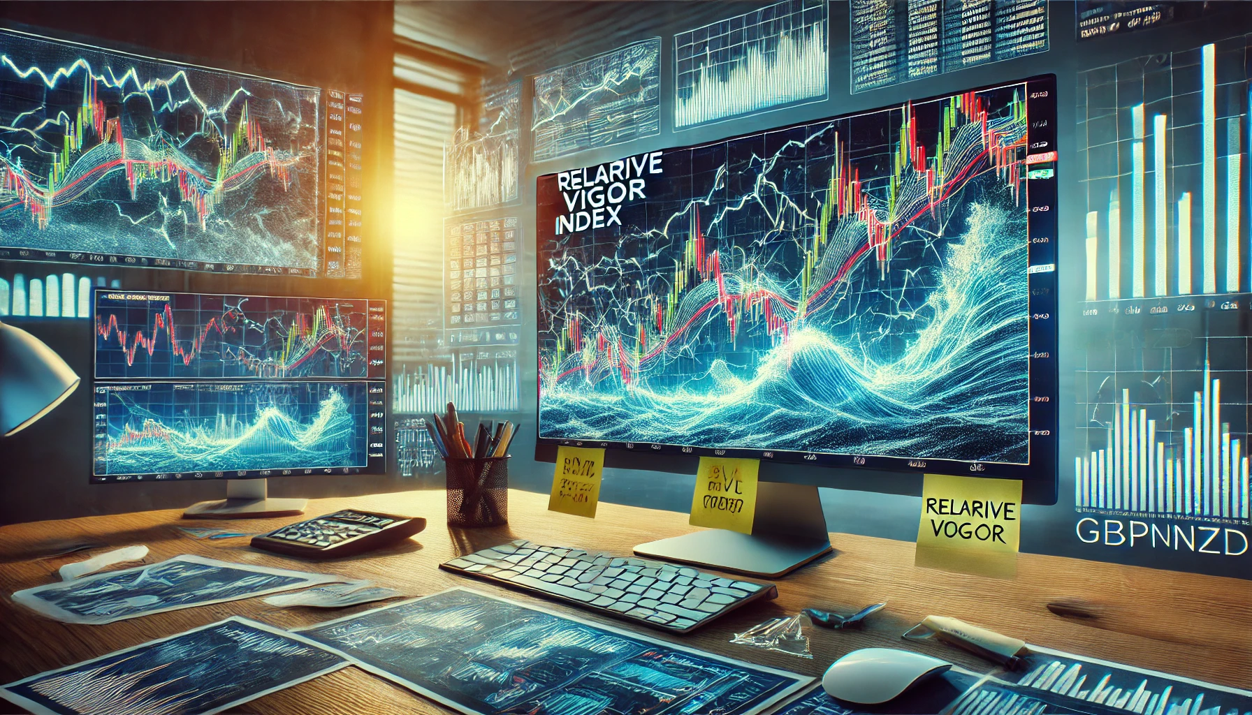 RVI indicator for GBPNZD trading insights