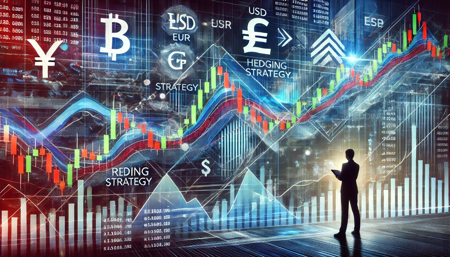 Rising wedge and hedging strategies