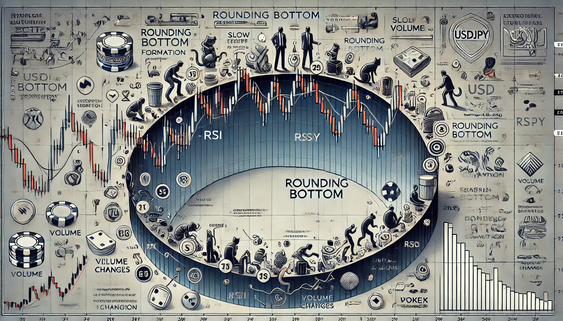 Rounding bottom strategy for USDJPY