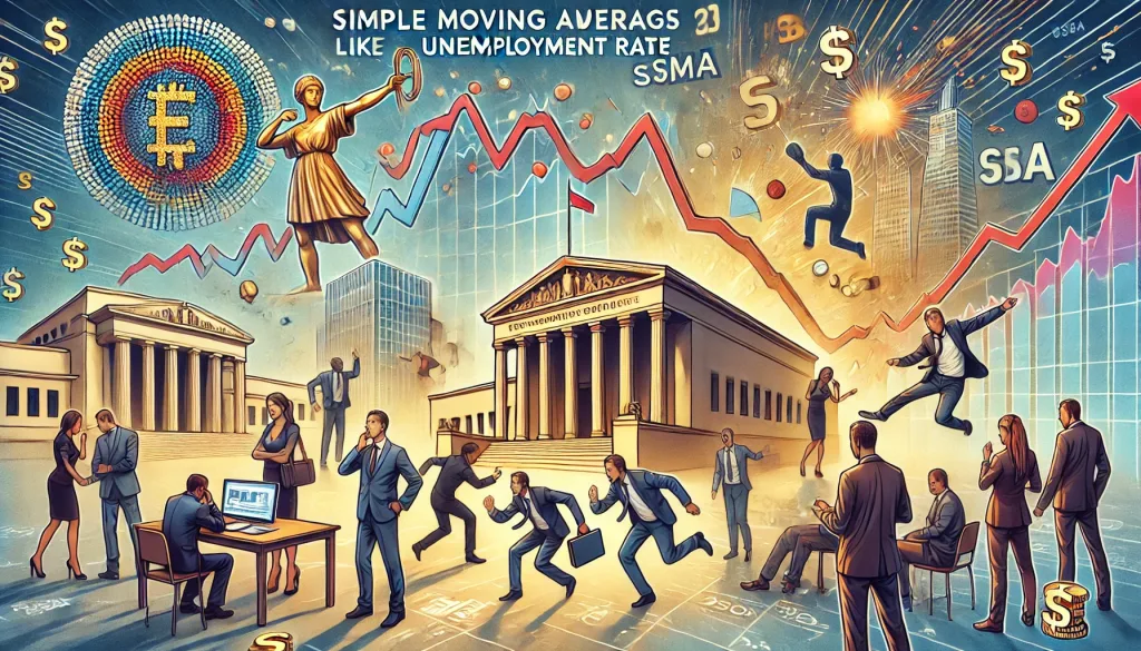 Simple Moving Average and unemployment rate