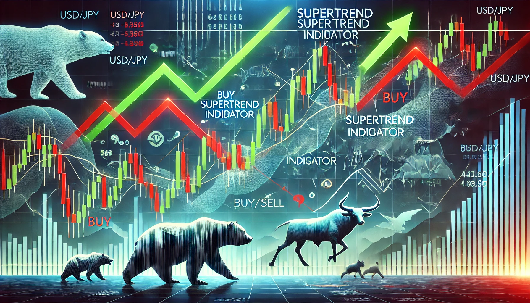 Supertrend strategy for USD/JPY