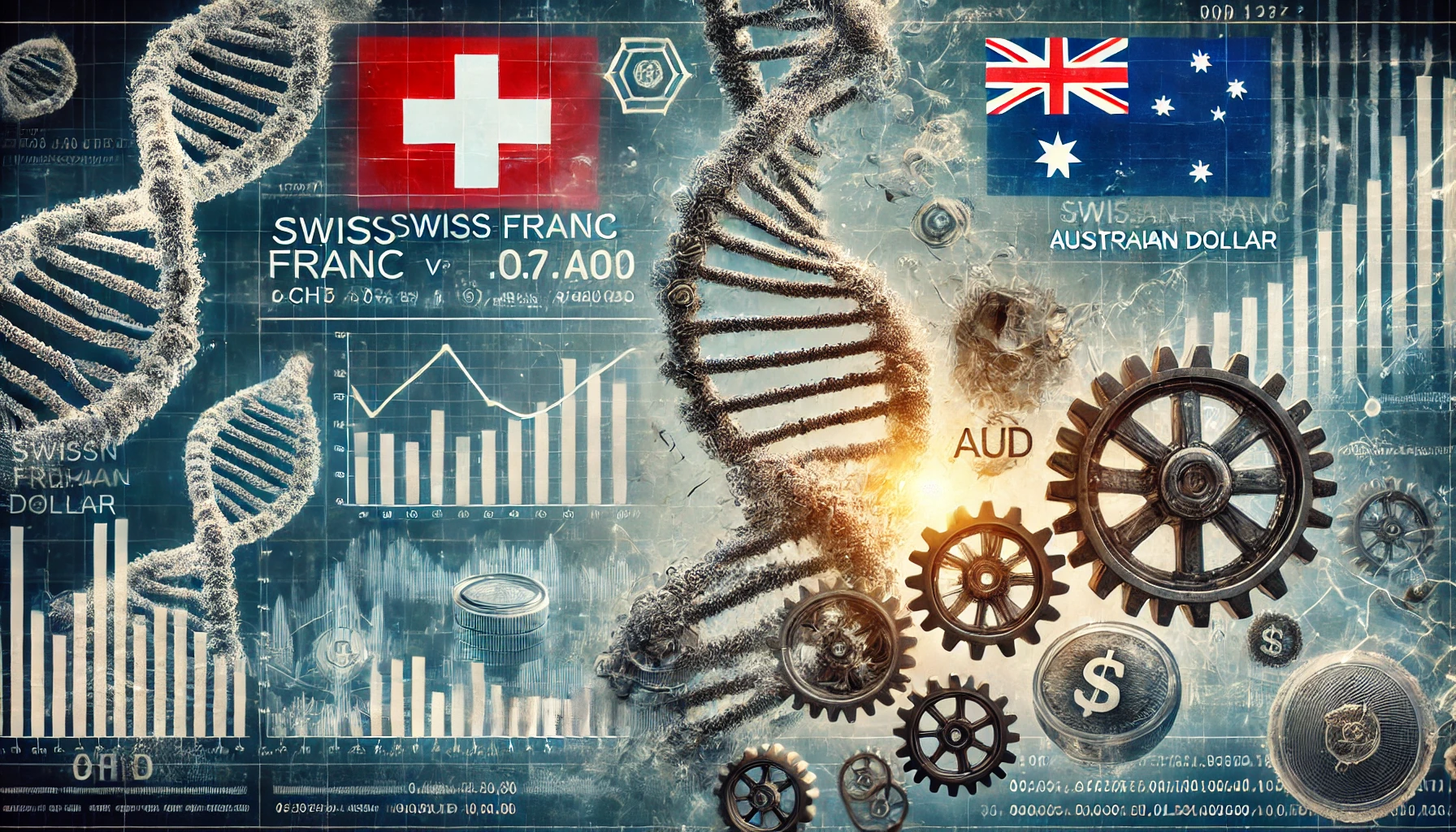 CHF/AUD trading strategy with genetic algorithms