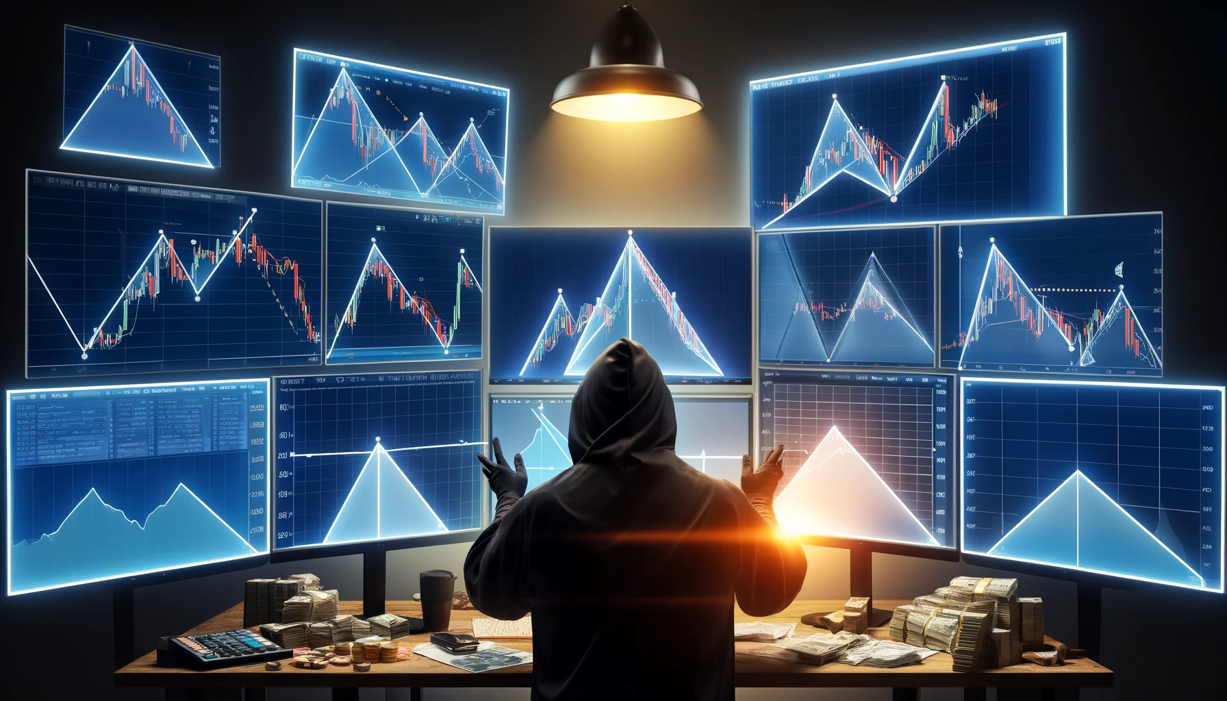 Using TWAP for Forex symmetrical triangle trades