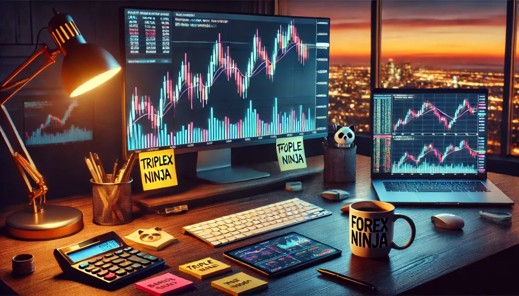 End-of-day market analysis for triple tops