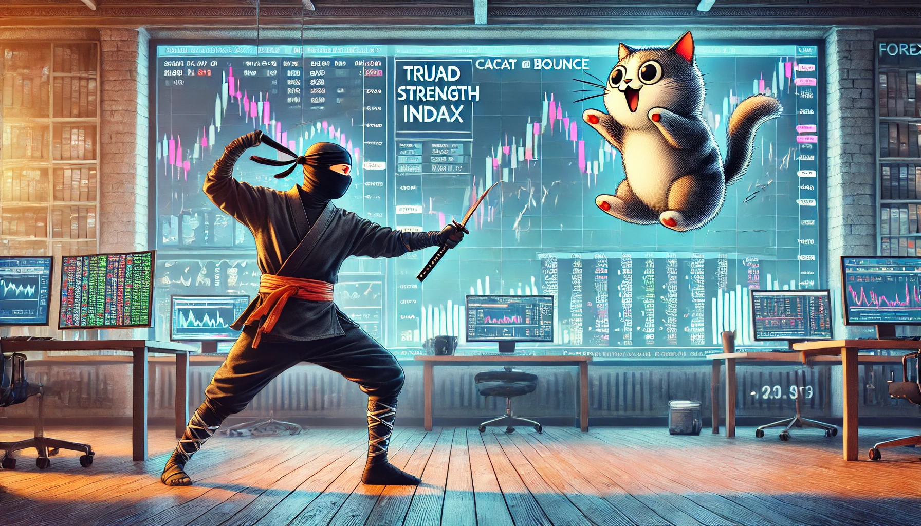 True Strength Index strategy for Dead Cat Bounce