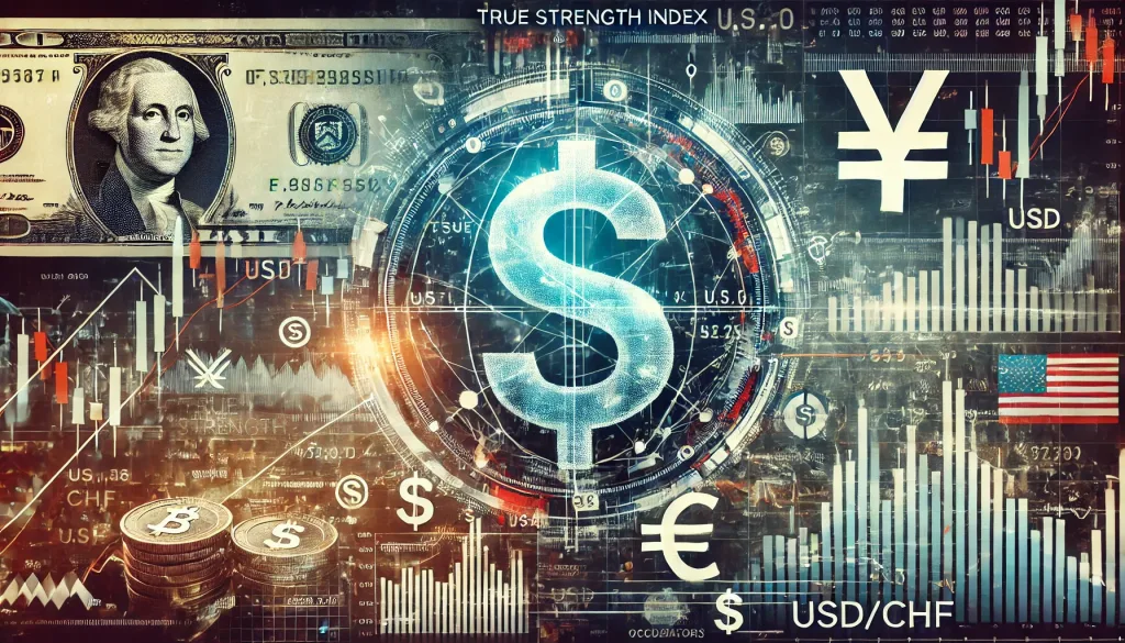 True Strength Index for USD/CHF