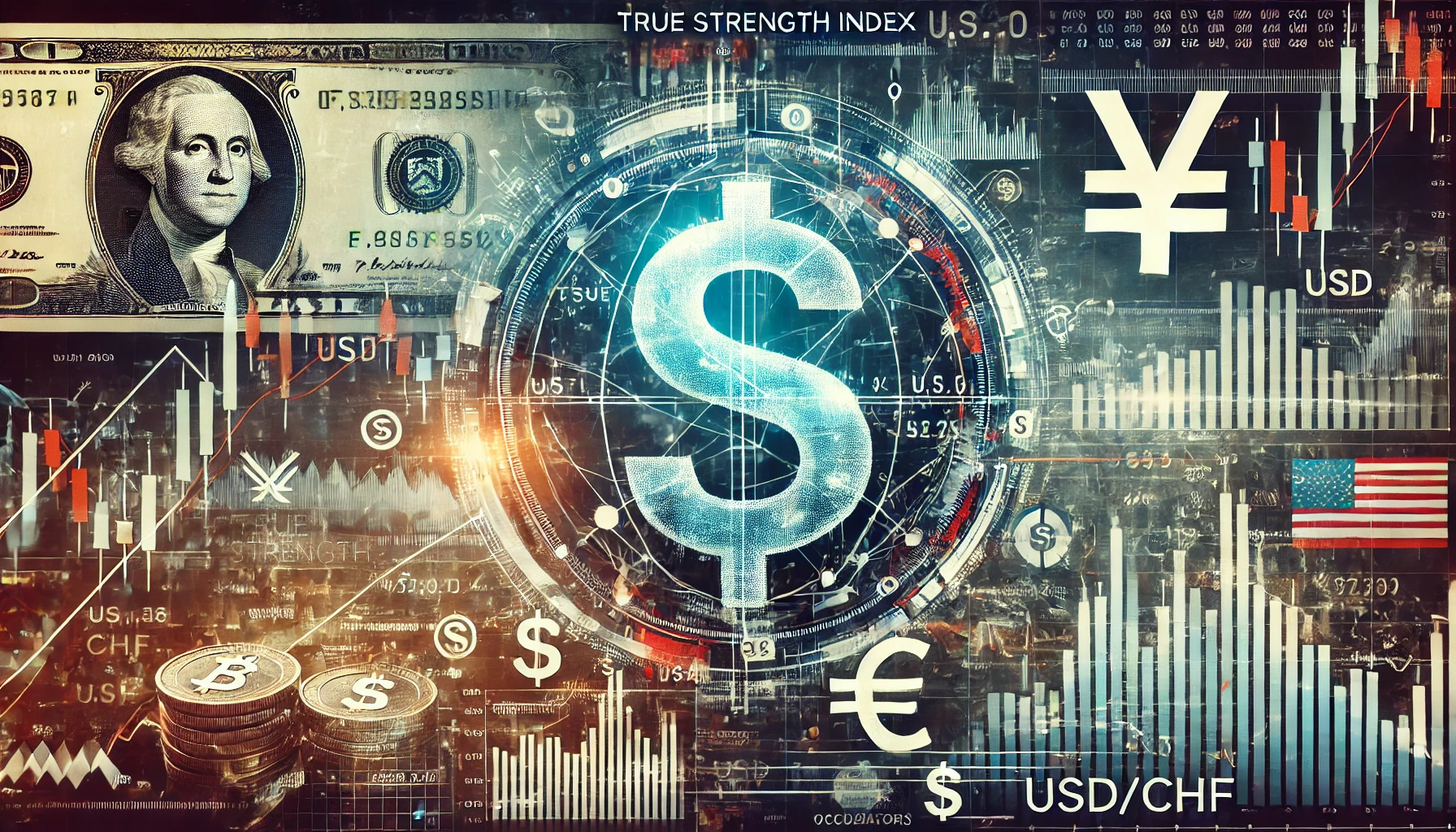 True Strength Index for USD/CHF