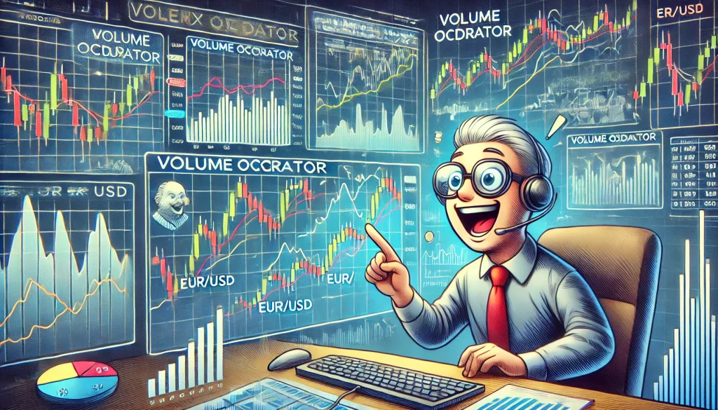 Using volume oscillator in EUR/USD trading