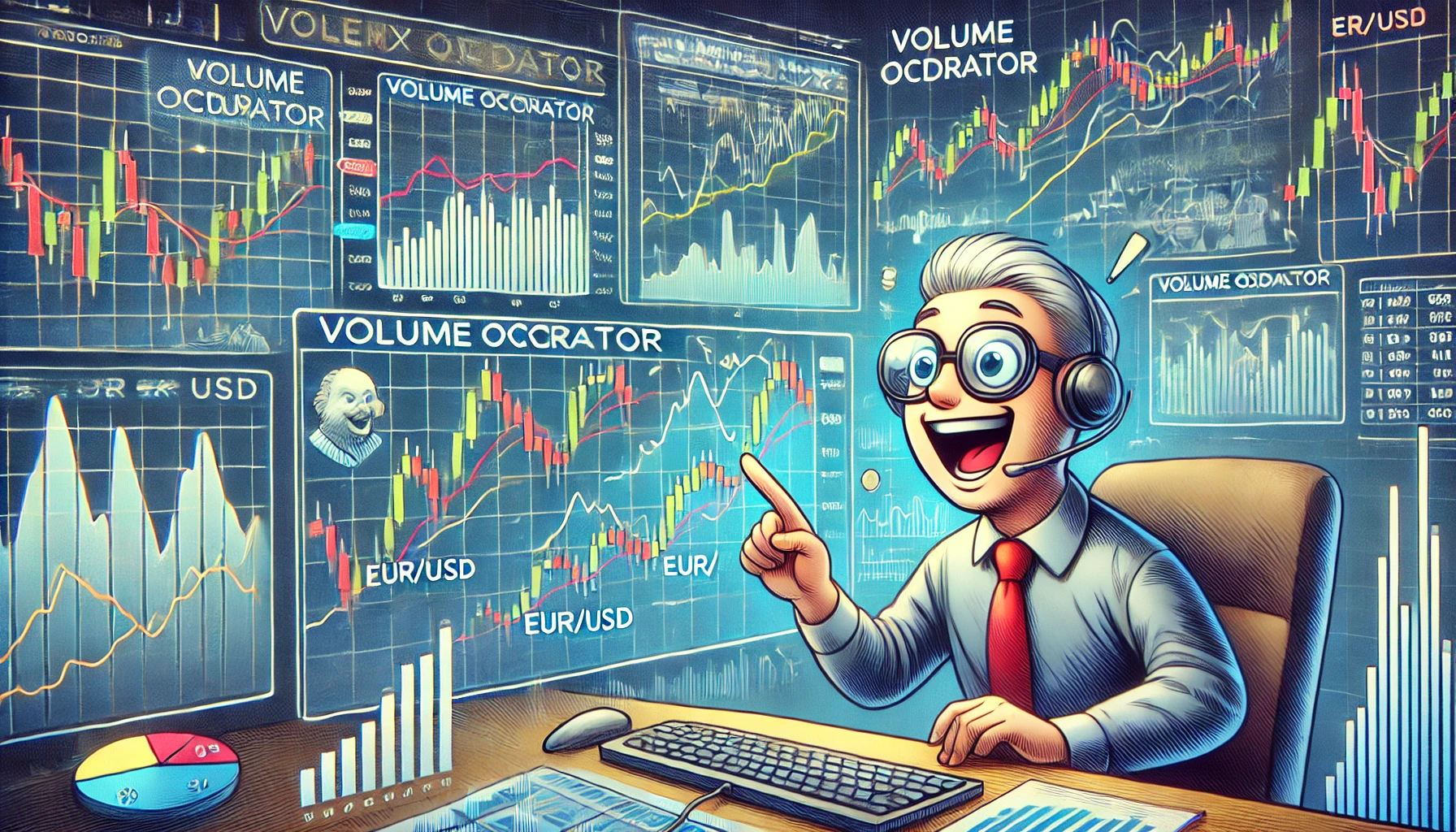 Using volume oscillator in EUR/USD trading