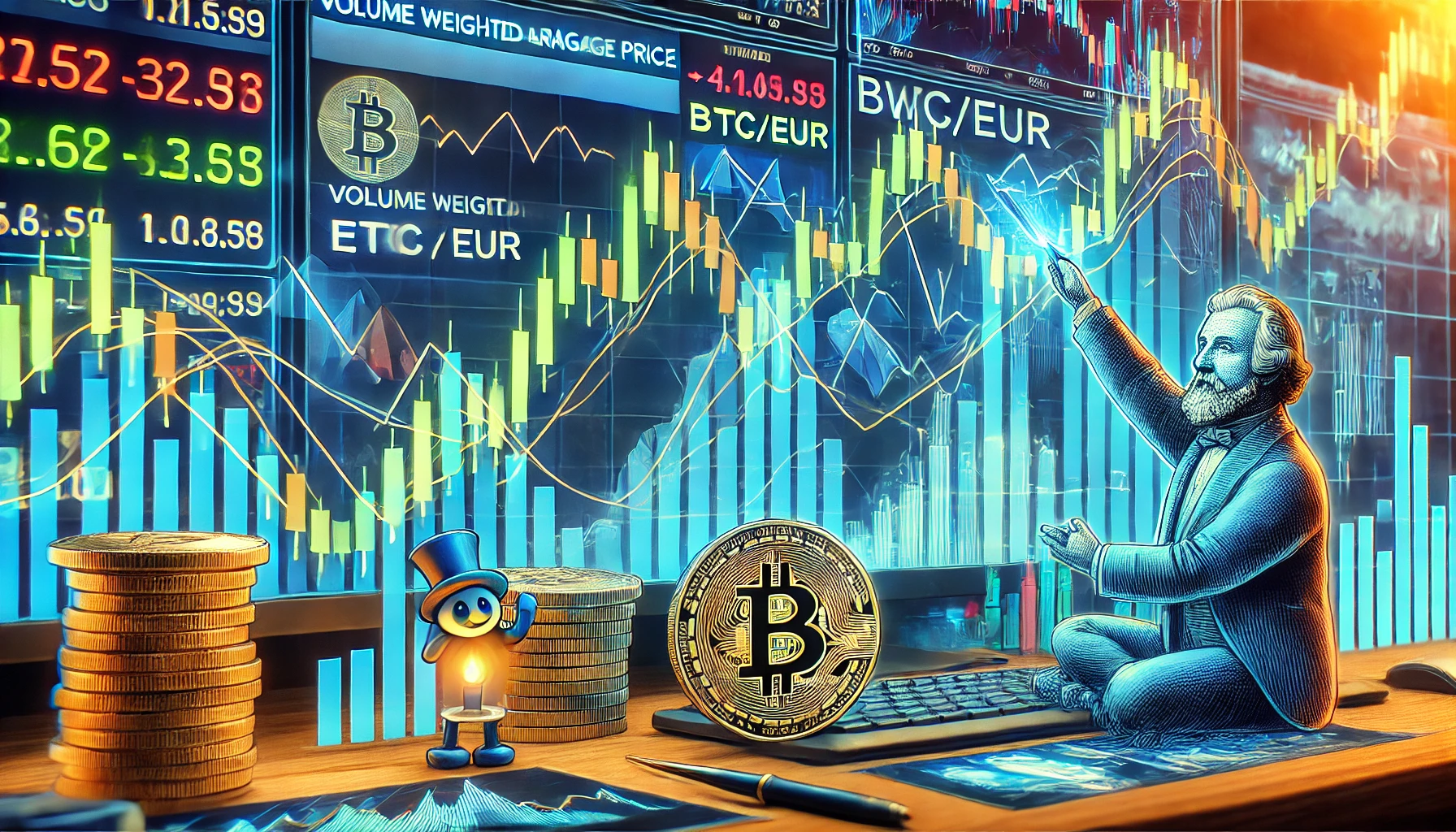 VWAP strategy for Bitcoin to Euro trading