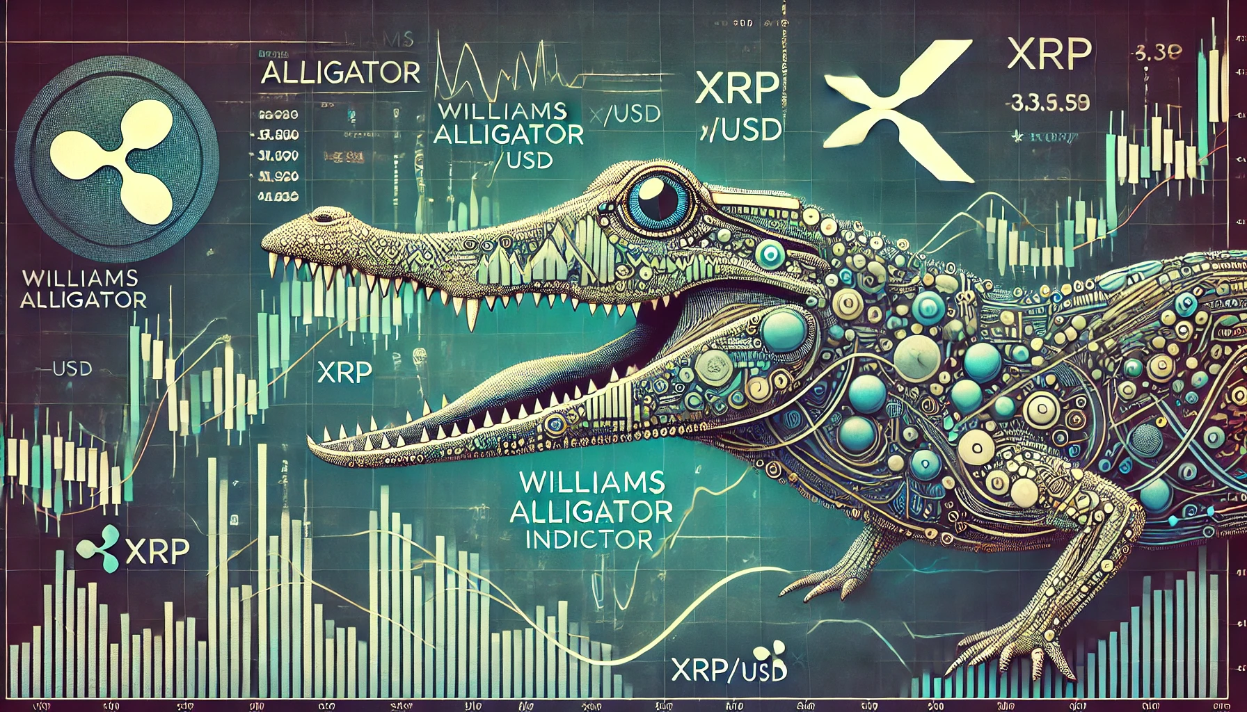 Alligator indicator with Ripple USD analysis