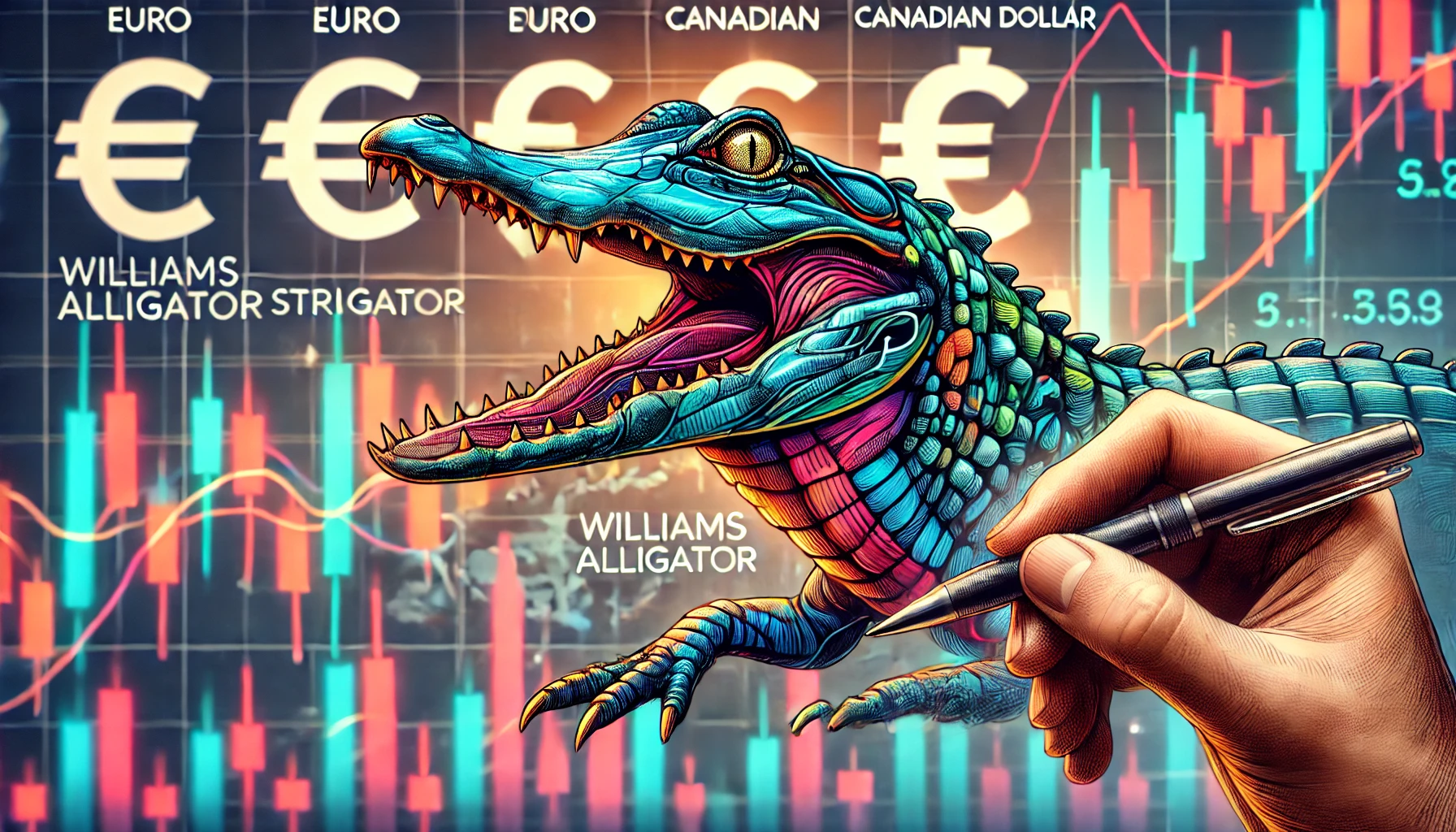 Williams Alligator strategy for EURCAD