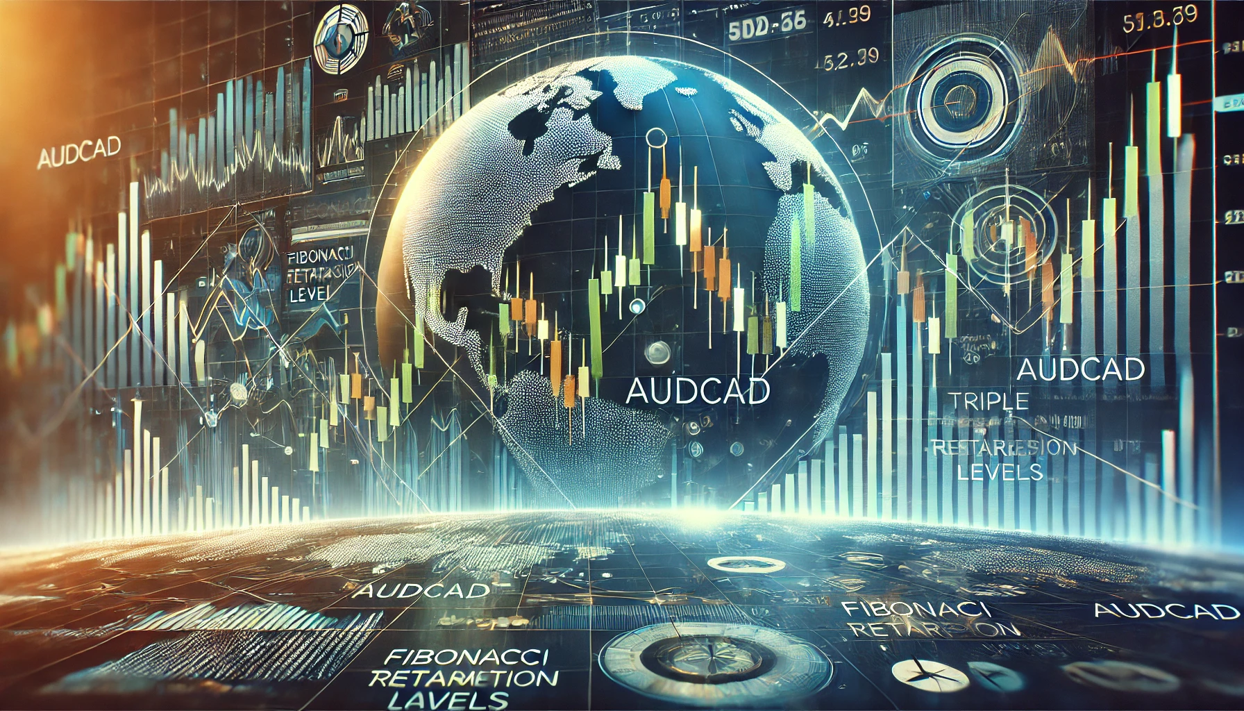 Trading triple bottoms on AUDCAD