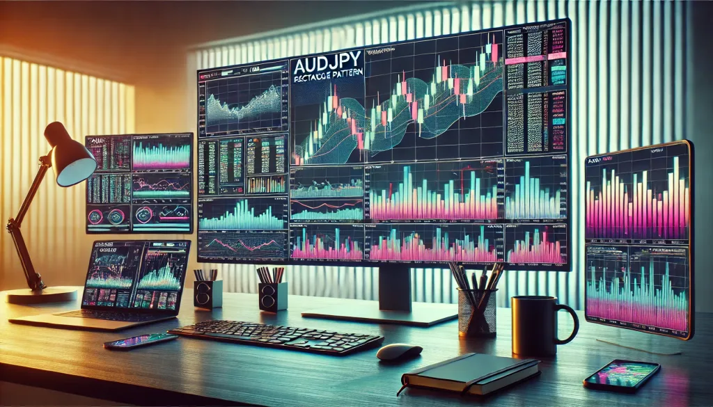 Advanced rectangle trading AUDJPY