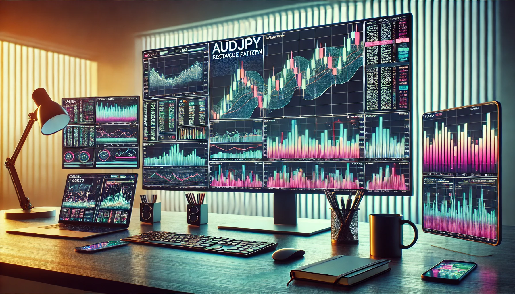 Advanced rectangle trading AUDJPY