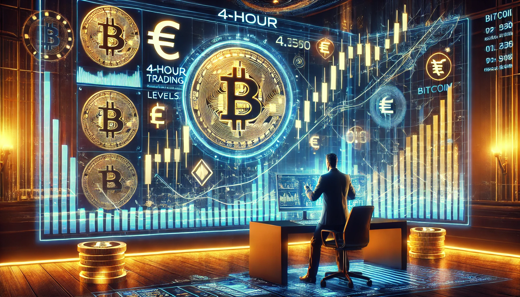 Bitcoin-Euro 4-hour techniques